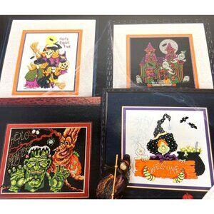 Stoney Creek Witches Stitches Halloween Cross-Stitch Pattern Book